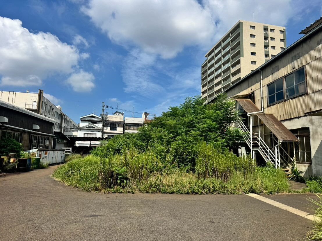 【敷地内の伐採・除草作業】